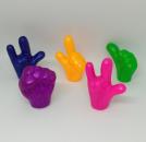 Stretch Hände als Stiftaufsetzer